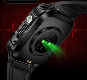 Montre connectée sportive KT89, bracelet intelligent, écran IPS, étanche 3ATM, écran tactile, batterie longue durée, <span class=keywords><strong>lampe</strong></span> <span class=keywords><strong>torche</strong></span>, pour homme - Product Image 4