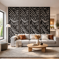 Séparateur de bureau/chambre WPC, design moderne et élégant, résistant à l'humidité, facile d'entretien, pour la maison et le bureau