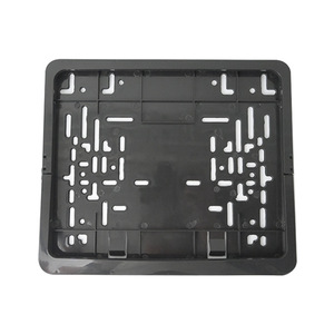 Nuevo Marco de Matrícula de Plástico para Modelos de Automóviles Kenyanos, Marco de Matrícula con Patrón de Fibra de Carbono - Product Image 2