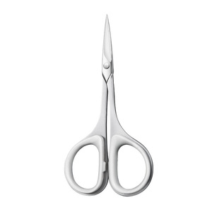 กรรไกรตัดคิ้วสแตนเลส ใบมีดโค้ง สำหรับตกแต่งคิ้ว ตัดขนจมูก อุปกรณ์เสริมความงาม - Product Image 2