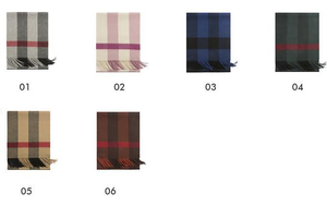 Écharpe en laine à carreaux longue réversible avec franges, hiver, femme adulte, usage quotidien, motif gris rouge noir - Product Image 2