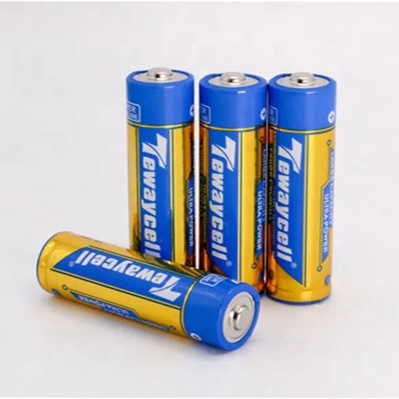 New arrival LR6 AA 1.5V 2500mah alkaline dry cell batteries