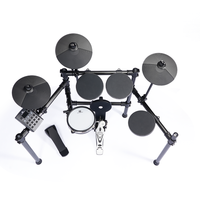 Portable Electronic Drum Set Factory Supply Compact Digital Drum System with Realistic Sound Module