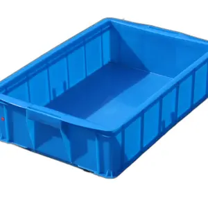 NEXARA Stackable Heavy-Duty HDEP XS535-140 Plastic Logistics Boxes Durable Solid Crates In Various Sizes Different Uses