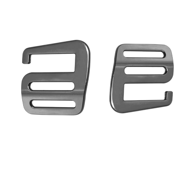 Quick Release Type Aluminum G Buckle Hook Adjustable Buckles for Luggage Strap Webbing