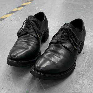 Chaussures Niche Wizard de qualité supérieure pour hommes, en cuir noir vieilli, effet froissé, cuir véritable de première qualité - Product Image 4