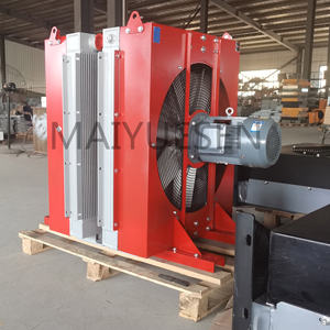 Radiateur hydraulique refroidisseur d'huile de refroidissement échangeur de chaleur avec ventilateur 12V / 24V dc, 220V / 380V ac 60L 100L 150L 250L 350L - Product Image 5