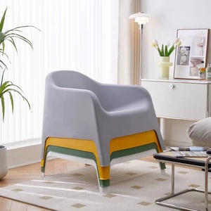 Silla de Plástico Verde de <span class=keywords><strong>Diseño</strong></span> a Precios Económicos, Silla de Jardín de Color, Silla Individual de <span class=keywords><strong>Polipropileno</strong></span> Resistente para Exteriores - Product Image 4