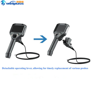 Caméra d'inspection vidéo <span class=keywords><strong>portable</strong></span> Weipuss avec objectif industriel de 1,8 mm, câble de <span class=keywords><strong>test</strong></span> de 1 m, articulation joystick à 360 degrés, CMOS - Product Image 6