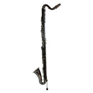 <span class=keywords><strong>Clarinete</strong></span> bajo Bb <span class=keywords><strong>de</strong></span> alta calidad Eastern Music, <span class=keywords><strong>tipo</strong></span> Yamaha, niquelado, C bajo, cuerpo <span class=keywords><strong>de</strong></span> ebonita con acabado <span class=keywords><strong>de</strong></span> textura <span class=keywords><strong>de</strong></span> madera para interpretación. - Product Image 2