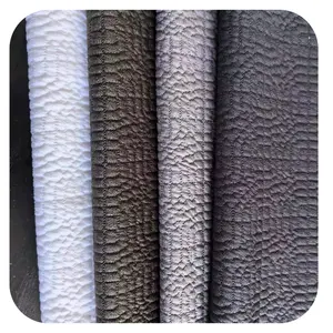 Jacquard Scuba Fabric 310gsm Polyester Square Jacquard Fabric Knitted Jacquard Fabric D#3 For Garments