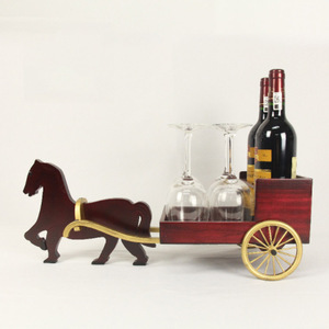 <span class=keywords><strong>Portabottiglie</strong></span> di <span class=keywords><strong>Vino</strong></span> Artigianale di Lusso a Forma di Carrozza in Legno, Multifunzionale, Refrigeratore per <span class=keywords><strong>Vino</strong></span>, Birra, Champagne, Regalo, Porta <span class=keywords><strong>Ghiaccio</strong></span> - Product Image 2