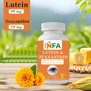 Custom Brand <b>Eye</b> Healthy <b>Care</b> Lutein Softgels With Marigold Extract Formula Helps Adults Powerful Antioxidant Support Softgels - Product Image 4