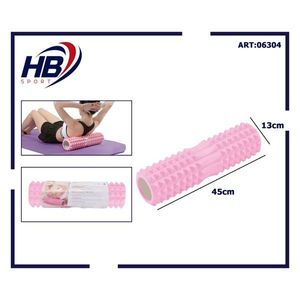 โฟมโรลเลอร์ทรงโค้งสีชมพูอ่อน ขนาด 45x13 ซม. - Product Image 1