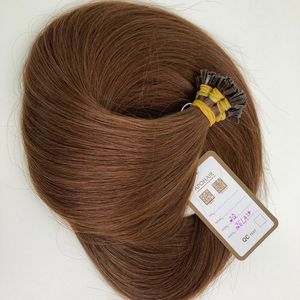 Extensiones de Cabello Humano Virgen Vietnamita con Punta Plana de Queratina Italiana Pre-adherida al por Mayor, Doble Trama - Product Image 6