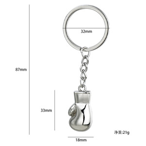 Đấm bốc Keychain Mini đấm bốc găng tay móc khóa 3D vòng chìa khóa treo mặt dây túi quyến rũ cho thể thao bên ủng hộ Đội vài món quà - Product Image 6