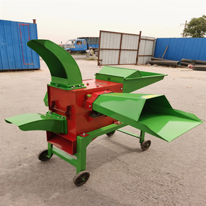 Cortadora de paja multifuncional agrícola pequeña, cortadora de paja de vaca de tallo de arroz fresco, máquina trituradora de forraje - Product Image 2