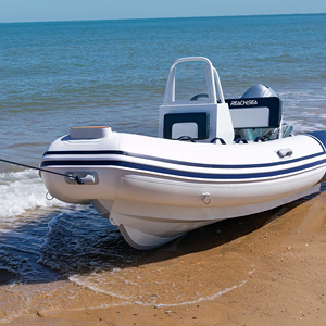 REACH-SEA Certificado CE Nuevo Producto Hypalon Rib Boat <span class=keywords><strong>Barco</strong></span> de aluminio Rib Boat para aguas oceánicas - Product Image 1