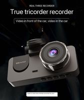 Kamera Dasbor 2026 Baru 3 in 1 1080P Kamera Dalam 2 Kanal Penglihatan Malam DVR Mobil Tiga Lensa Kamera Kotak Hitam Mobil