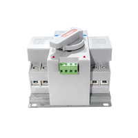 Interrupteur de transfert ATS BEYQ2-63 63A, commutation électrique de transfert, 2p 3p 4p 3 pôles, utilisation domestique, interrupteur ATS automatique, transfert automatique 220v