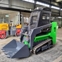 1-Tonnen-Batteriebetriebener Elektrischer Radlader mit Schnellwechsler für Mehrfachanbaugeräte EPA EURO5 Bestseller Kleiner Frontlader