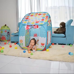 Factory Custom OEM Order Kids Sport Play Polyester <b>Pop</b> <b>up</b> Playhouse for Toddler & Children Indoor Outdoor - Product Image 2