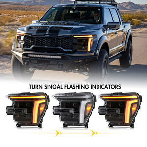 Conjunto de Faros Delanteros para Automóvil A538 a Precio de Mayoreo para Ford F150 2024-2026, Faros Delanteros de Alta Gama para Lariat, King <span class=keywords><strong>Ranch</strong></span>, Platinum y Raptor - Product Image 5