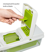 Multifunctionele Plastic Slicer Fruit Groente Snijder Salade Maker Aardappel Ui Wortel Cutter Keuken Helper