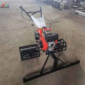 Machine de nivellement laser portative automatique pour la construction routière, petite pavatrice manuelle pour travaux d'ingénierie - Product Image 4