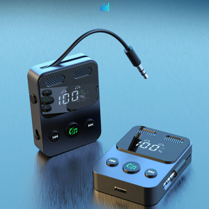 2 en 1 inalámbrico portátil para receptor/transmisor <span class=keywords><strong>Bluetooth</strong></span> manos libres Audio coche REPRODUCTOR DE MP3 adaptador función estéreo Puerto AUX FLAC - Product Image 4