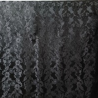 Tissu jacquard brodé de fleurs teintes en fil de qualité supérieure, poids moyen, pour robe printemps-automne JSB-2101F