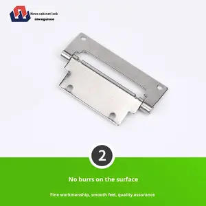 NIWO замок для шкафа CL268-2 нержавеющей стали съемный промышленный дверной шкаф шарнир съемный гибкий скрытый 35 мм - Product Image 3