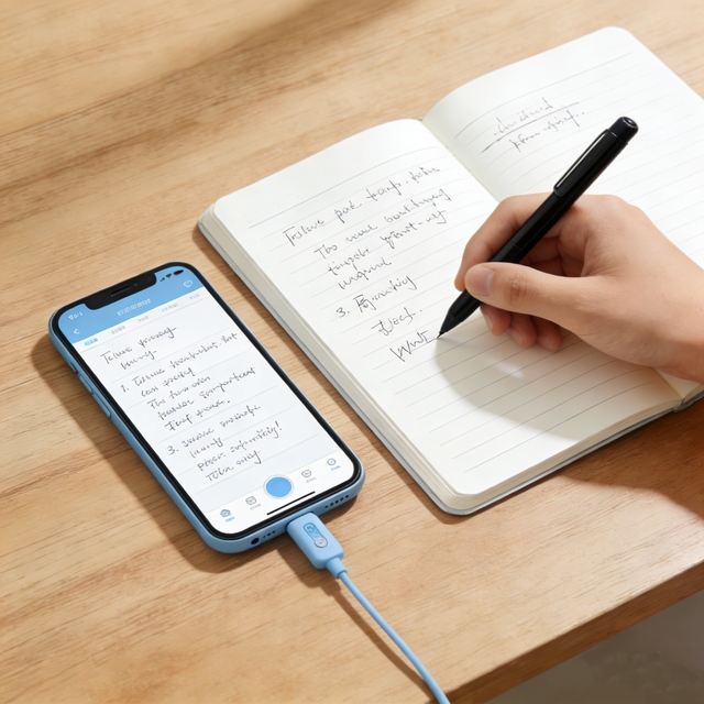 Smart Pen Gift Box Set Real-time Note Synchronization Cloud Storage Smooth Writing Magnetic Charging Design Long Battery Life