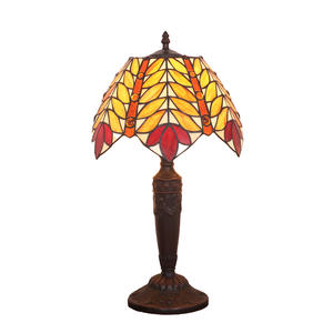 European Retro Cozy <b>Bedroom</b> Table <b>Lamps</b> Creative Olive Leaf Design <b>for</b> Living Room Study & Bar Counter-Factory Direct Supply - Product Image 5