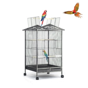 Sản phẩm vật nuôi cổ điển <span class=keywords><strong>Swiftlet</strong></span> chim làm tổ birdhouse Đen birdcage Hoa Chủ ngôi nhà lớn cho các loài Chim Chim lồng chăn nuôi - Product Image 1