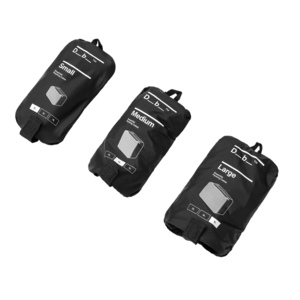 Organizador Portátil de Quatro Peças para Viagens de Negócios, Cubos de Embalagem Leves e Dobráveis com Fecho de Zíper para Sapatos, Roupas Íntimas e Vestuário - Product Image 3