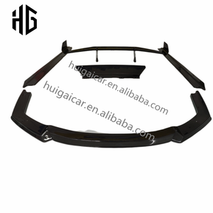 Actualizar a estilo Vors carbono negro brillante Lp610 LP580 labio delantero de coche para <span class=keywords><strong>Lamborghini</strong></span> Huracan <span class=keywords><strong>Performante</strong></span> - Product Image 2