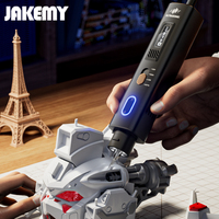 Coupeur ultrasonique JAKEMY 35W pour plastique ABS et matériaux d'impression 3D, outil de bricolage lisse et silencieux