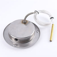 Pressure Capillary Thermometer Stainless Steel -40~320 Liquid Filled Remote Reading Industrial Pipeline OEM/ODM