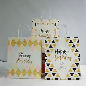 26*12*33cm <b>Large</b> Stock Gift White Paper Carry Bags with Handles - Product Image 2
