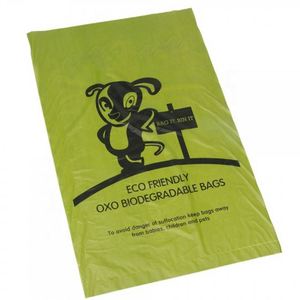 Custom Printed Dog Poop Bags With Dispenser Disposable Scented Green Doggie Pet Dog Waste Poop Bag Plastic Doggy Bag - Product Image 4
