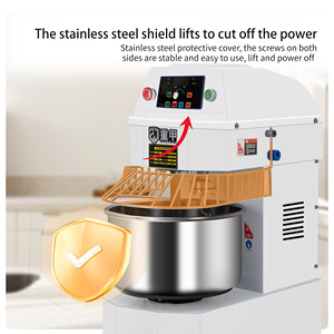Amasadora Espiral Comercial de 60L para Panadería (Capacidad de 25kg) - Product Image 2