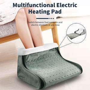 Çok Fonksiyonlu Elektrikli Ayak Isıtıcı - Büyük Ayaklar İçin Büyük Boy Tasarım, Ev ve Ofis Kullanımı İçin İdeal - Product Image 5
