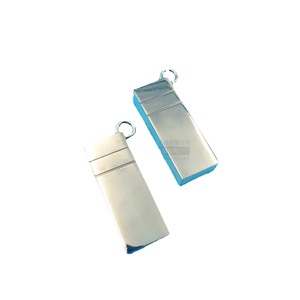 Tirettes de fermeture éclair carrées sans verrou en alliage de zinc personnalisées pour sacs et sacs à main, plaquées or, sans glissière de verrouillage - Product Image 5