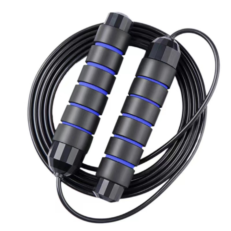 Wholesale Fitness Heavy Steel Wire Speed Jump Rope Sports Home Gym Weighted Jump Rope Skipping Rope