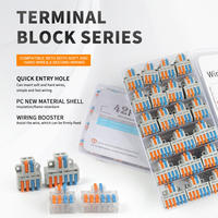 Connecteur d'épissure avec leviers Terminal Wagos 221413 Terminal 221 413 Connecteur 3 voies Fil Terminal 221-413 Connecteur