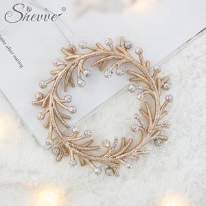 Décorations d'arbre de Noël faites à la main de luxe flocon de neige scintillant de haute qualité et breloques de guirlande boules pour ornements de vacances - Product Image 3