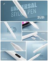 Stylet plat universel Heatz ZU31 pour écran tactile, remplacement pour téléphones mobiles, tablettes, iPad - pour le dessin et l'utilisation sur ordinateur portable