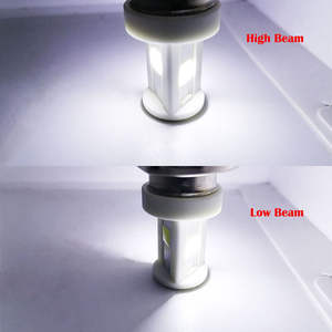 FSYLX-Luces LED COB de Cerámica para Coche, <span class=keywords><strong>Faros</strong></span> Led H4 de Cerámica para Motocicleta, Luz <span class=keywords><strong>Antiniebla</strong></span> de Drl, 1080LM, 12W, 6500K, K - Product Image 5