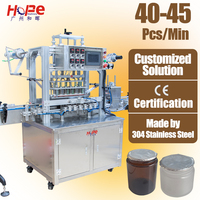 Machine de scellage automatique pour bocaux en verre avec film en rouleau, scelleuse thermique linéaire, machine de scellage thermique pour gobelets en plastique